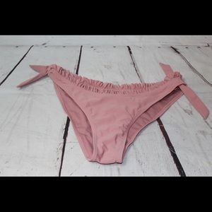 Xhilaration Juniors' High Leg Scoop Bikini Bottom